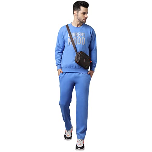 Image of Mack Jonney Fleece Printed Tracksuit Co-ord Set for Men-SW 44 LOWER 02-P