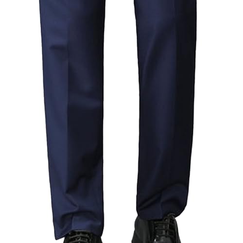 Men's Business Slim Fit Dress Pants Spring Summer Lightweight Suit Pants Casual Straight Leg Stylish Work Pants​3
