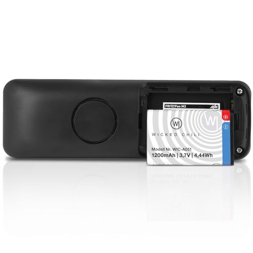 Batería para teléfono Fritzfon VOIP con un 20% más de capacidad de carga 7