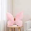 Ytterbium Cute Butterfly Shaped Plush Pillow, Soft Decorative Throw Pillow for Bedroom & Living Room, Cozy Home Decor Cushion (Light Pink) #4
