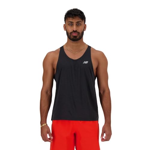 T shirt New Balance Athletics Singlet Homme - vue 2