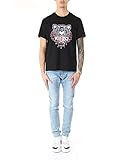 Schwarzes Herren T-Shirt mit dem ikonischen Tigermotiv von Kenzo