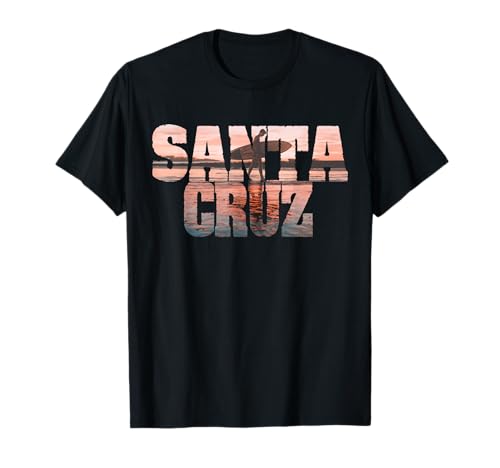 Santa Cruz Surfer Surfing California T-Shirt