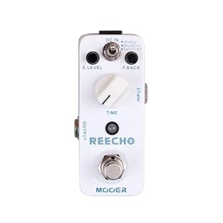 3 Delay Modes: Analog/Real Echo/Tape Echo Delay Time: 5ms - 780ms Full metal shell Very small and exquisite - Great for conserving pedalboard space! True bypass