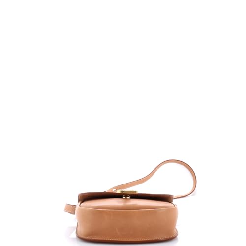 Saint Laurent, Pre-Loved Kaia Shoulder Bag Leather Small, Brown4