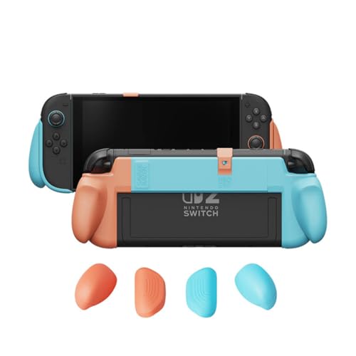 Savage Raven by Skull & Co. NeoGrip for Nintendo Switch 2: An Ergonomic Grip Hard Shell Handheld Case with Replaceable Grips [to fit All Hands Sizes] [No Carrying Case]- Day 1 Edition