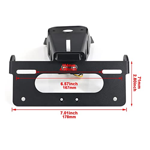Support de plaque d'immatriculation moto RC125 RC390 premium