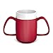 Produktbild Ornamin 2-Henkel-Becher mit Trink-Trick 160 ml rot (Modell 815) / Spezial-Trinkhilfe, Tremor-Becher