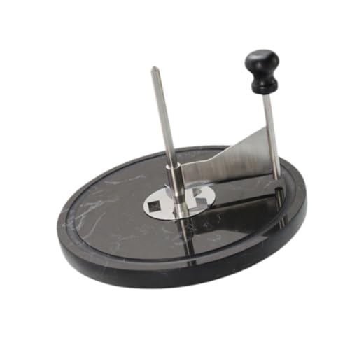 Bothyi Round Cheese Cutting Board Butcher Block Cheese Slicer Sturdy Versatile Cheese Plane for Dessert Shops Home Cafes Tofu Fruits