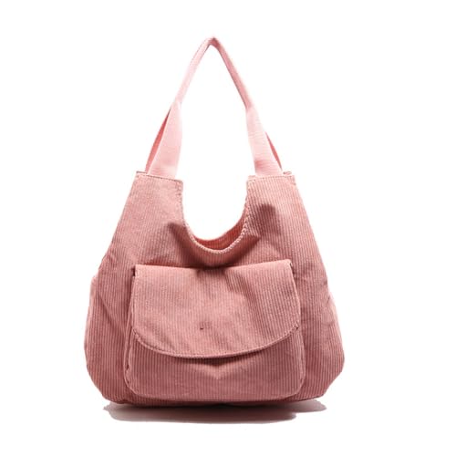 Bolso Tote de Pana para Mujer con Compartimentos