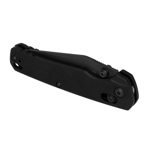 Image of Kershaw Bel Air Clip Point Folding Pocket Knife, Magnacut Blade Steel, Black G10 Handle, Pocketclip, Made in the USA