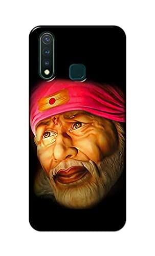 Image of PRINTFIDAA Sai Baba Lord Shiridi Great God Hinduism Religious Hard Back Cover for Vivo Y19 / Vivo U3 (6.53 inch) Back Cover -(P6) KAT1002