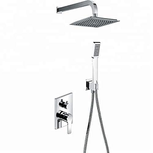 Ensemble de douche de salle de bain à main encastré durable