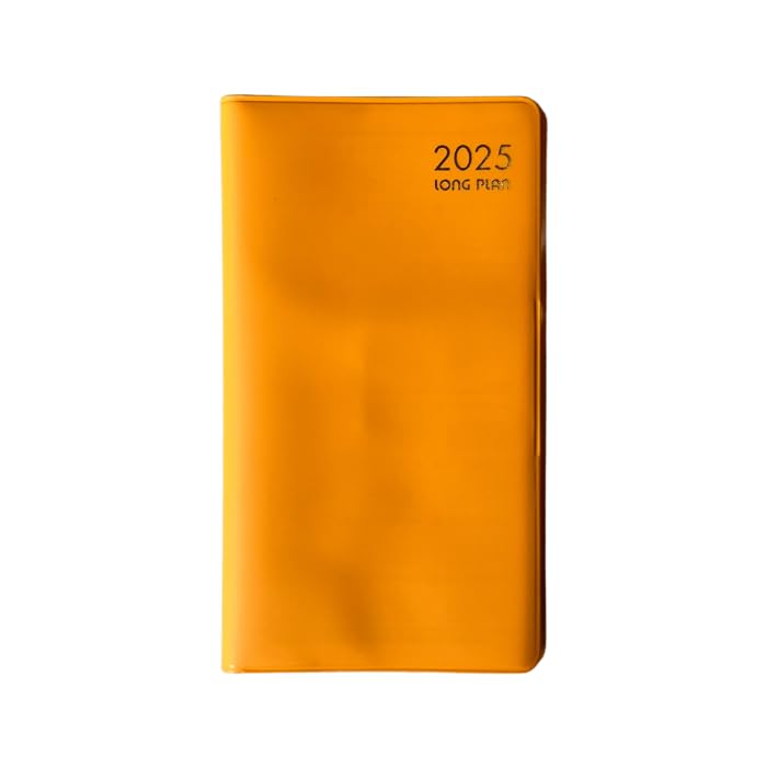 Amazon.co.jp: ロングプラン手帳 2025年度 1月始まり ジャバラ式