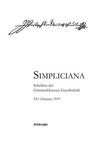 Simpliciana XLI (2019) (German Edition)