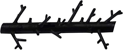 bosign Multifunctional Wall Hanger with Tree Branch Shape, 12.19 x 4.69 x 1.94 inch, Long - Matte Black