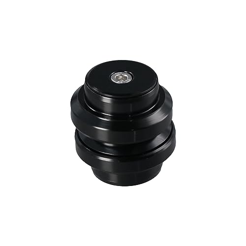 Pokinge Threadless Mountain Bike Headset Aluminum Alloy 34mm Bike External Headset MTB Road Headset with Top Cap