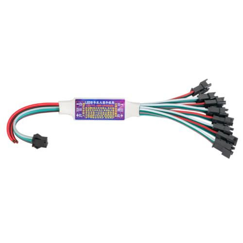 Image of BTF-LIGHTING WS2812B WS2811 16703 SK6812 WS2814 IC etc 3PIN TTL Amplifier 1 to 8 Support 3PIN Addressable LED Strip,Fairy String,Matrix Panel,Module etc DC5V DC12V DC24V