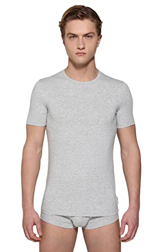 T-shirt Bikkembergs BKK1UTS01BI haut de gamme mode homme col rond casual