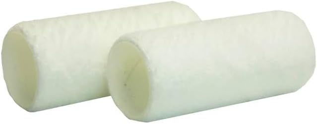 3" Trim and Touch Up Replacement Mini Paint Roller Covers, 2 Count - Pack of (5)