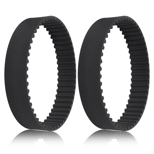 2-Pack 6860069 Timing Drive Belt Replacement, Compatible with Ryobi Power Sander BE-321 and BE-321 Type II, Rubber Transmission Belt Set,