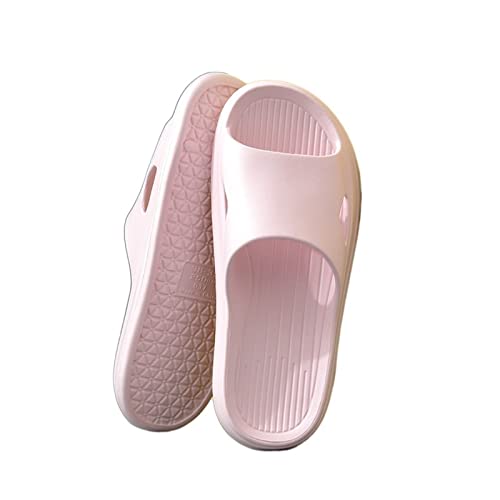 zhangrui1888 Ciabatte Piscina personalità della Moda Sandali Donna Estate Coperta Casa Coppia Hotel Bagno Tow Pantofole da Bagno Uomo Ciabatte Doccia(Pink,38-39)