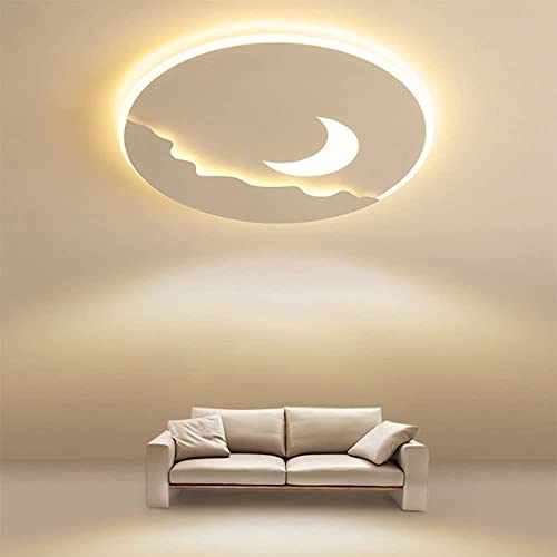 Plafonniers LED Moderne Créatif Lune et luminaire nordique suspendu pour salle à manger