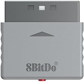 8Bitdo Bluetooth Retro Receiver for PS1 PS2 and Windows, Compatible with Xbox Series Controller, Xbox One Bluetooth Controller, Switch Pro and PS5/PS4 Controller