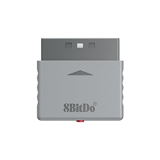 8Bitdo Bluetooth Retro Receiver for PS1 PS2 and Windows, Compatible with Xbox Series Controller, Xbox One Bluetooth Controller, Switch Pro and PS5/PS4 Controller