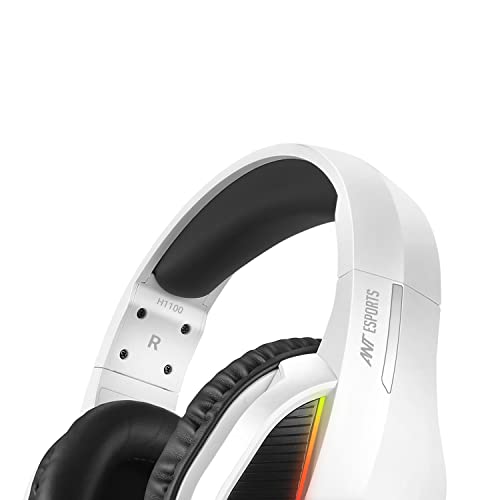 Ant-Esports-H1100-Pro-RGB-Wired-Over-Ear-Gaming-Headphones-for-PC-PS4-PS5-Xbox-One-Switch1-with-mic-Frost-White Ant Esports H1100 Pro RGB Wired Over Ear Gaming Headphones for PC / PS4 / PS5 / Xbox One / Switch1 with mic Frost White