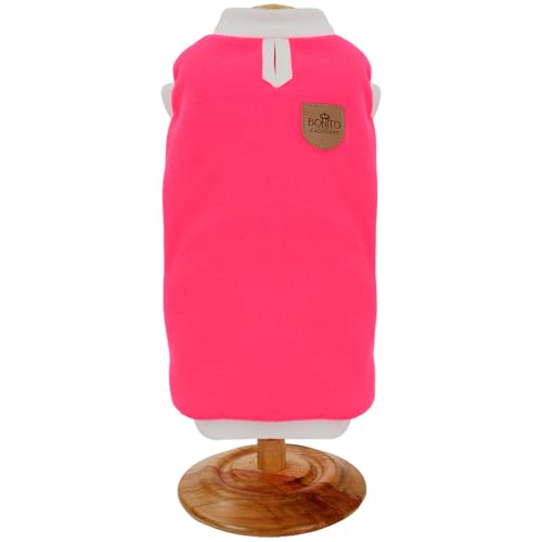 Amazon.com.br: Casaquinho Básico Rosa Flúor, Tamanho M