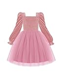 Arshiner Girl Tutu Tulle Dresses Velvet Winter Party Formal Fancy Special Occasion...