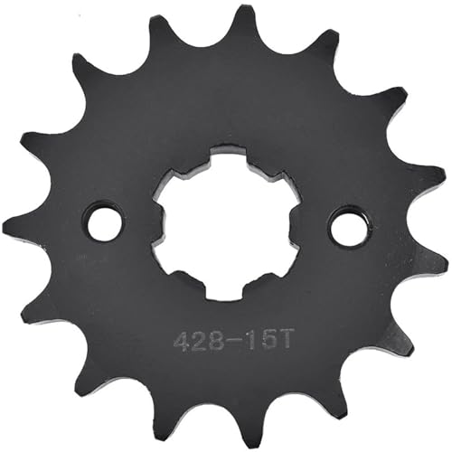 Pignon 14 dents chaîne 428 idéal pour les balades et trajets en Yamaha TW