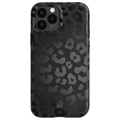 Velvet Caviar Designed for iPhone 13 Pro Max Case for Women [8ft Drop Tested] Compatible with MagSafe - Cute Magnetic Protective Phone Cover (Black Leopard) Cover