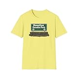 100% Ring-Spun Cotton Classic Hawaiian Paradise Park Road Sign T-Shirt