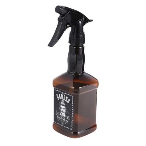 Gatuida Bottiglia Spray Parrucchieri in Plastica con Nebulizzatore a Nebbia Fine Ergonomica e Durevole per Barbiere e Salone Spruzzino Acqua Capelli Senza Perdite