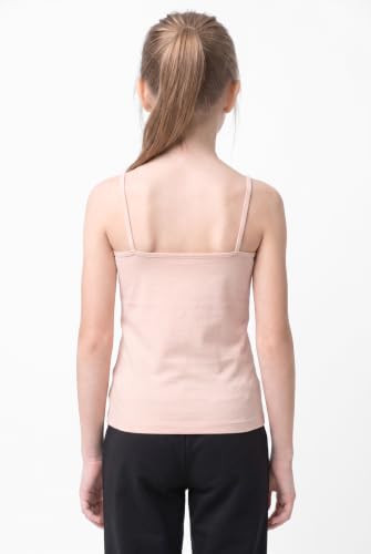 Image of Kurve Girl's Sleeveless Tank Top - Stretch Undershirts Cami Camisole, UV Protective Fabric, Rated UPF 50+ (Made in USA)