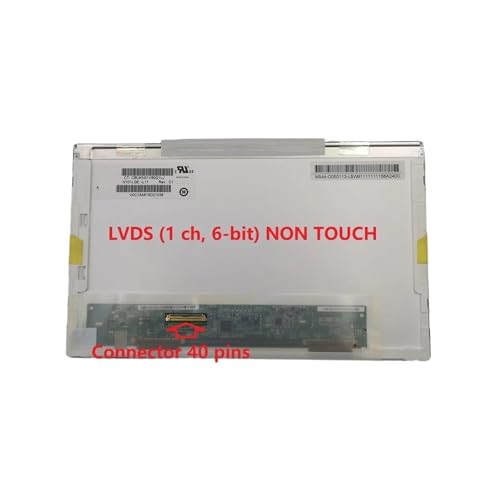 Écran LCD HD 10.1 pouces 40 broches résout les pannes d'affichage sur matrice N101LGE-L11