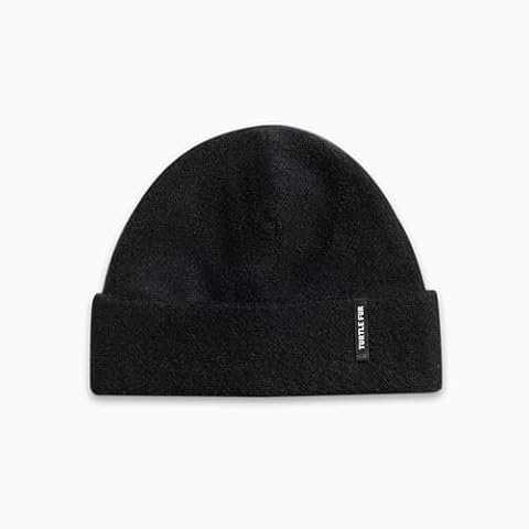 Turtle Fur The Hat Watch Cap Original Fleece Heavyweight Beanie, Black Cover