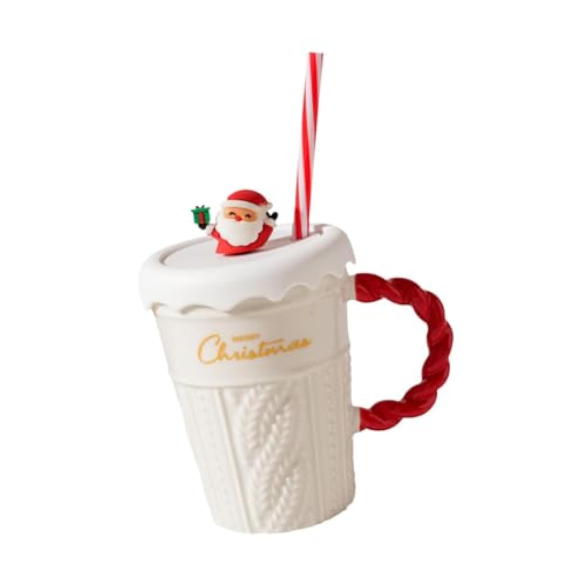 Christmas Ceramic Mug Creative Breakfast Mug Water Cup