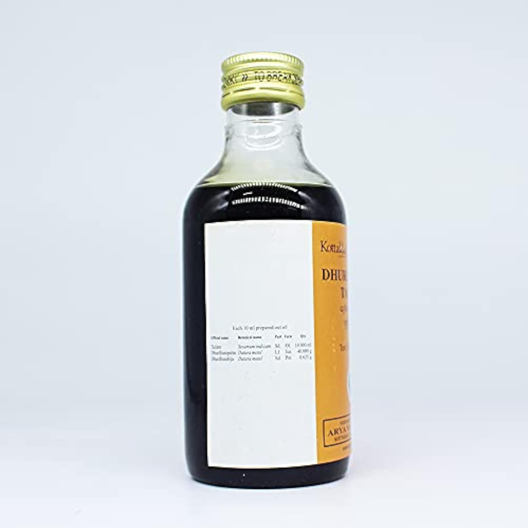 Dhurdhooradi Tailam 200Ml, Ayurvedic Oil