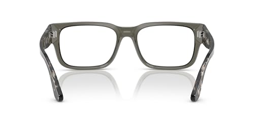 Image of Persol mens Po3315v Rectangular Prescription Eyewear Frames