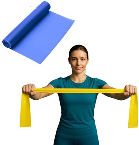 Faixa Elástica Thera Band 1,5 Metro Treino Em Casa Exercício Físi...