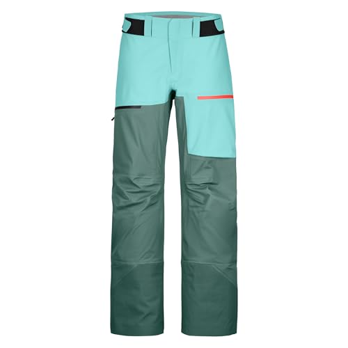 Pantalon Ortovox 3L Ravine Shell W gris arctique M pour ski de rando