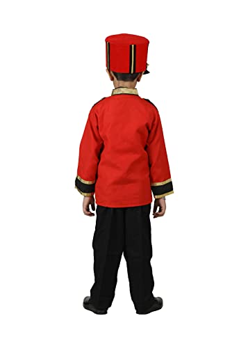 Image of BookMyCostume Mangal Pandey 1857 Mutiny Sepoy Freedom Fighter Patriotic Kids Fancy Dress Costume 6-7 years