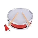 * Propósito dual: se puede utilizar para los kits de batería para calmar su música.También puede usarlo para equipos de batería, de pie con correas de hombro ajustables.Los instrumentos de tambor son una parte indispensable de la atmósfera animada de conciertos, partes de entretenimiento y partidos de fútbol.