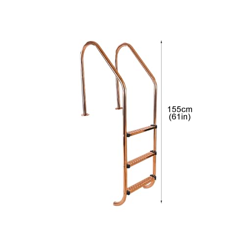 Baranda para piscina de acero inoxidable 155cm miniatura 2