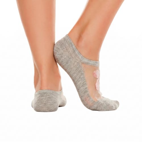 Image of Benefeet Sox Sheer No Show Socks Women Girls Cute Thin Mesh Low Cut Liner Socks for Loafers Boat Shoes