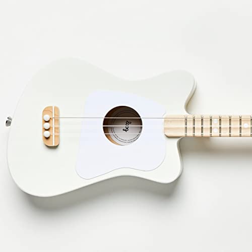 Loog Mini Acoustic kids Guitar for Beginners 3-strings Ages 3+ Learning app and lessons included