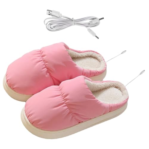 Calentador de pies BESPORTBLE USB para invierno rosa